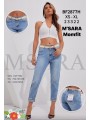 Jeansy damskie M'sara, size xs-xl paczka 12szt,