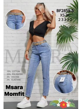 Jeansy damskie M'sara, size xs-xl paczka 12szt,