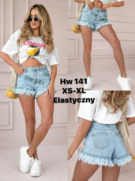 Spodenki jeansowe damskie , size XS-XL paczka 10szt,