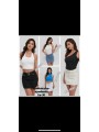 Spódnica krótka jeansowa damska , size xs-XL paczka 10szt,1 KOLOR