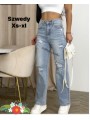 Jeansy damskie M'sara, size xs-xl paczka 10szt,