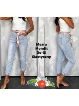 Jeansy damskie M'sara, size xs-xl paczka 12szt,