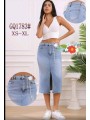 Spódnica długa jeansowa damska , size xs-XL paczka 10szt,