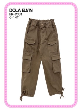 Spodnie jeans dzieciece rozm 6-14 lat, paczka 5szt, 1 kolor