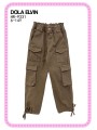 Spodnie jeans dzieciece rozm 6-14 lat, paczka 5szt, 1 kolor