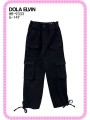 Spodnie jeans dzieciece rozm 6-14 lat, paczka 5szt, 1 kolor