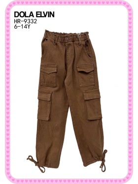 Spodnie jeans dzieciece rozm 6-14 lat, paczka 5szt, 1 kolor