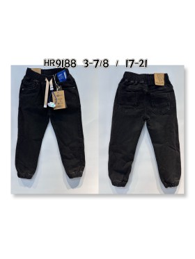 Spodnie jeans dzieciece rozm 3-8 lat, paczka 5szt, 1 kolor