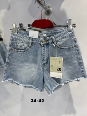 Spodenki jeansowe damskie M'sara, size 34-42 paczka 10szt,