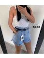 Spodenki jeansowe damskie M'sara, size 34-42 paczka 10szt,