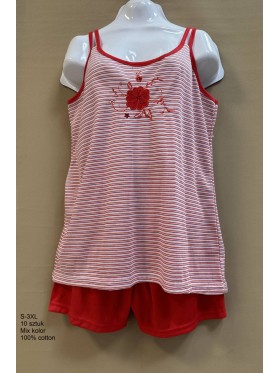 Piżama  damskie , Size s-3xl,paczka 10szt,mix kolor