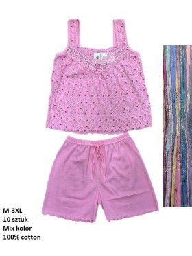 Piżama  damskie , Size m-3xl,paczka 10szt,mix kolor