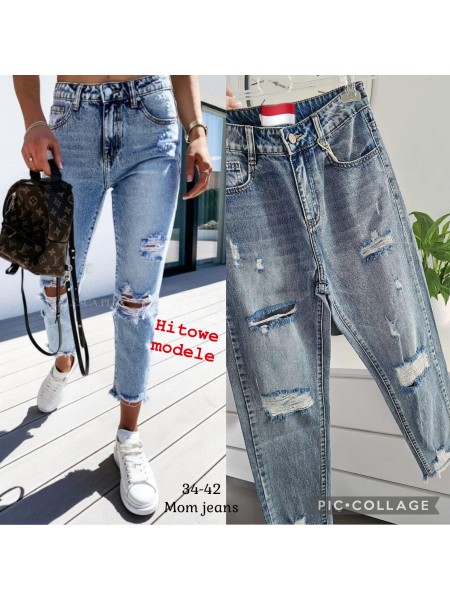 Jeansy damskie , size 34-42 paczka 10szt,