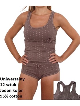 Piżama  damskie , Size uni,paczka 12szt,1kolor