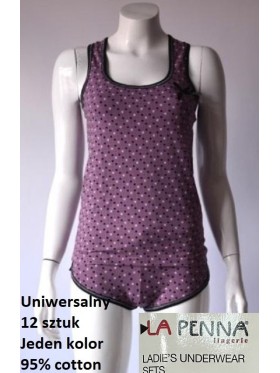Piżama  damskie , Size uni,paczka 12szt,1kolor