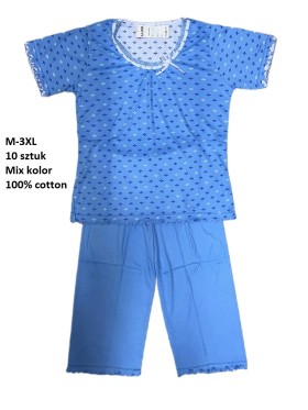 Piżama  damskie , Size m-3xl,paczka 10szt,mix kolor