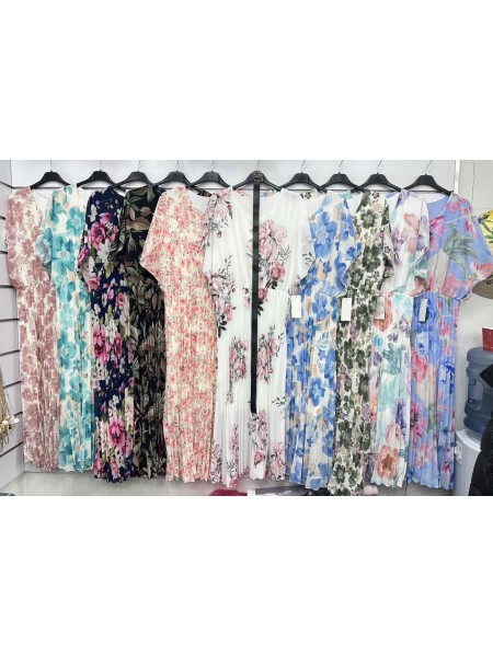 Sukienki damskie wloskie, Size uni ,paczka 6szt,mix kolor