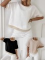 Bluzki damskie wloskie, Size uni ,paczka 6szt,mix kolor