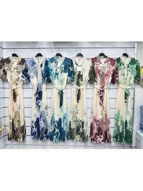 Sukienki damskie wloskie, Size uni ,paczka 6szt,mix kolor