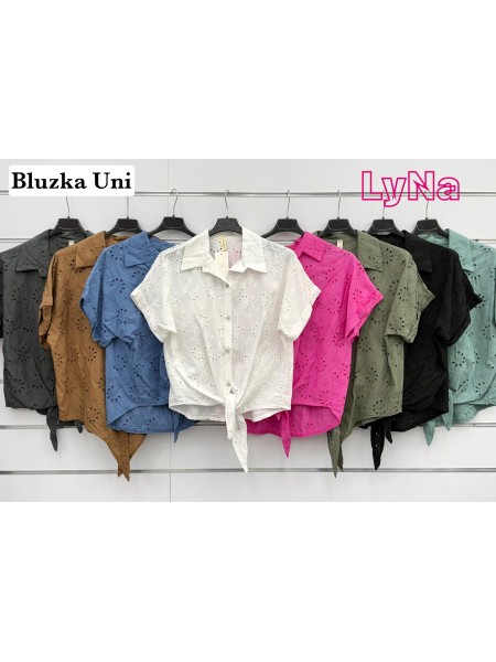 Bluzki damskie wloskie, Size uni ,paczka 6szt,mix kolor