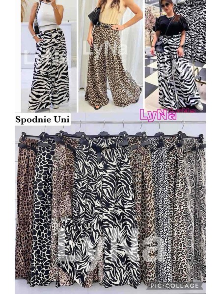 Spodnie damskie wloskie, Size uni ,paczka 6szt,mix kolor