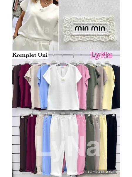 Komplety damskie wloskie, Size uni ,paczka 6szt,mix kolor