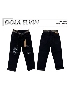 Spodnie jeans dzieciece rozm 8-16 lat, paczka 5szt, 1 kolor