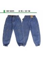 Spodnie jeans dzieciece rozm 8-16 lat, paczka 5szt, 1 kolor