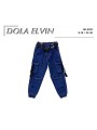 Spodnie jeans dzieciece rozm 8-16 lat, paczka 5szt, 1 kolor
