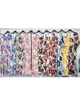 Sukienki damskie wloskie, Size uni ,paczka 6szt,mix kolor