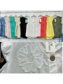 Bluzki damskie wloskie, Size uni ,paczka 6szt,mix kolor