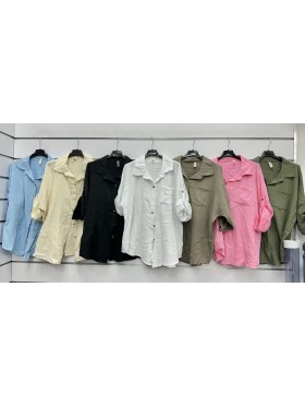Koszule damskie wloskie, Size uni ,paczka 6szt,mix kolor