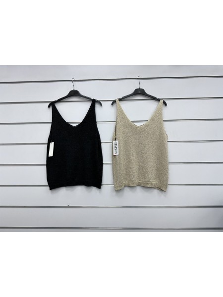 Bluzki damskie wloskie, Size uni ,paczka 6szt,mix kolor