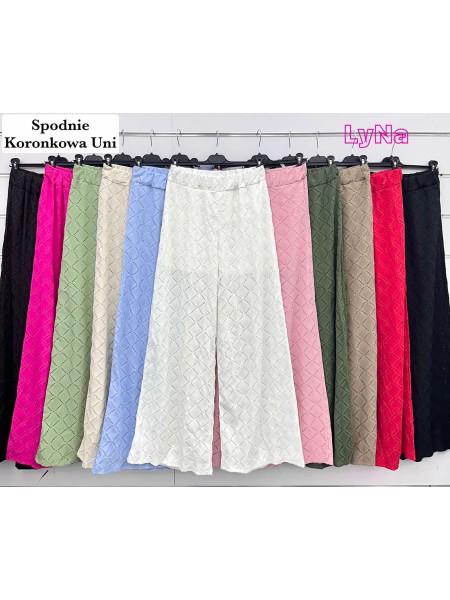 Spodnie damskie wloskie, Size uni ,paczka 6szt,mix kolor