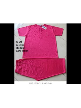 Piżama  damskie , Size xl-5xl,paczka 10szt,mix kolor
