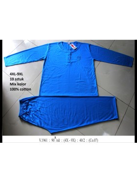 Piżama  damskie , Size 4xl-9xl,paczka 10szt,mix kolor
