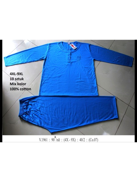 Piżama  damskie , Size 4xl-9xl,paczka 10szt,mix kolor