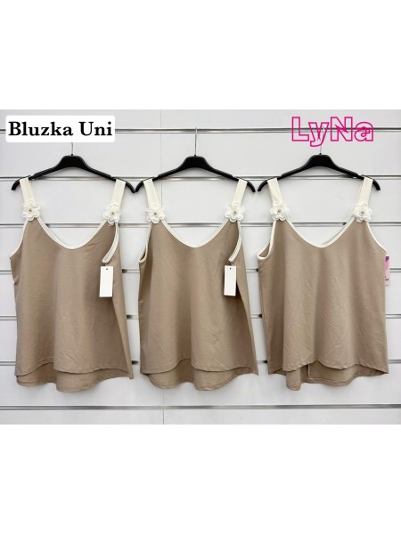Bluzki damskie wloskie, Size uni ,paczka 6szt,1 kolor