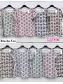 Bluzki damskie wloskie, Size uni ,paczka 6szt,mix kolor