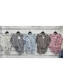 Bluzki damskie wloskie, Size uni ,paczka 6szt,mix kolor
