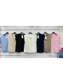 Bluzki damskie wloskie, Size uni ,paczka 6szt,mix kolor