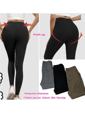 Legginsy damskie size S-2xl paczka 12szt,MIX kolor