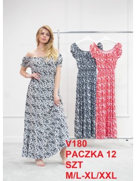 Sukienki damskie, Size m-2xl ,paczka 12szt,mix kolor