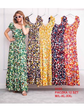 Sukienki damskie, Size m-2xl ,paczka 12szt,mix kolor