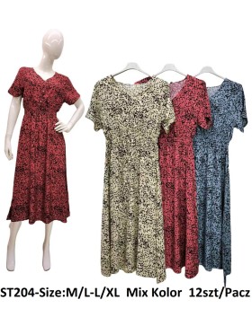 Sukienki damskie, Size m-xl ,paczka 12szt,mix kolor