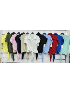 Bluzki damskie wloskie, Size uni ,paczka 6szt,mix kolor