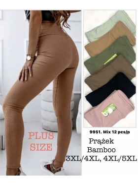 Legginsy damskie size 3-5xl paczka 12szt,MIX kolor