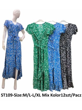 Sukienki damskie, Size m-xl ,paczka 12szt,mix kolor