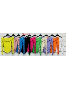 Bluzki damskie wloskie, Size uni ,paczka 6szt,mix kolor