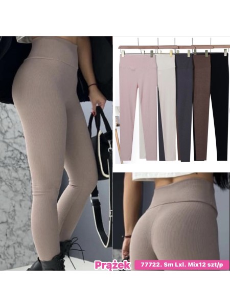 Legginsy damskie size S-xl paczka 12szt,MIX kolor